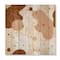 Designart - One Line Drawing Of Beautiful Woman - Modern Print on Natural Pine Wood